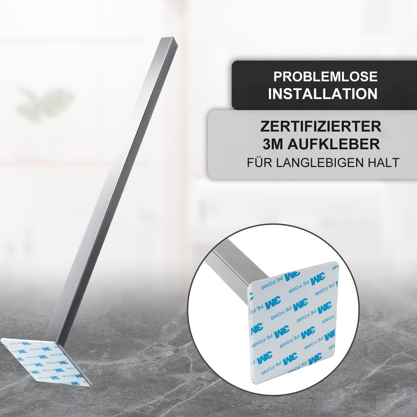 Handtuchhalter, Silberfarben