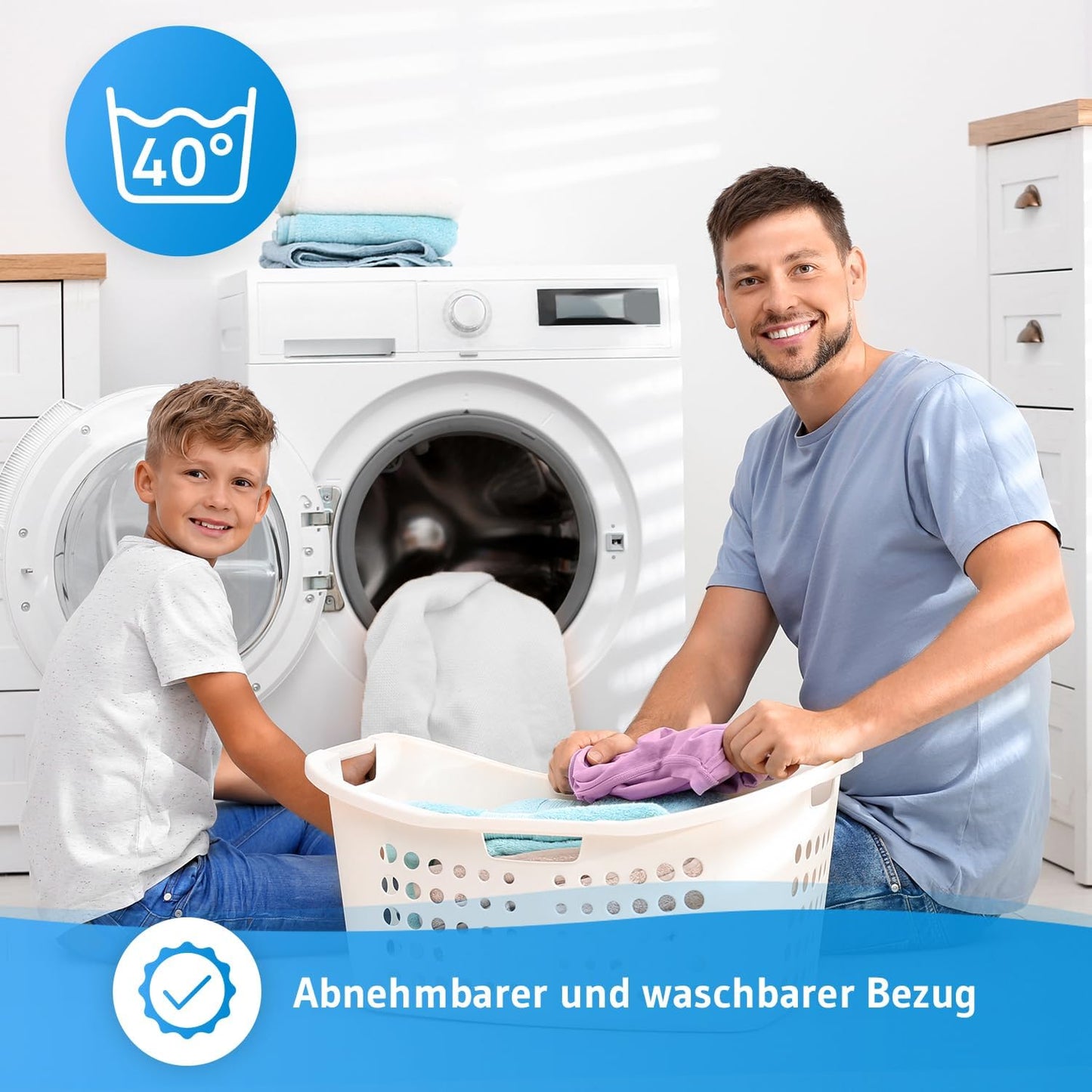 Ergonomischer Memory Schaum Topper, 90 x 200 cm Ecoon