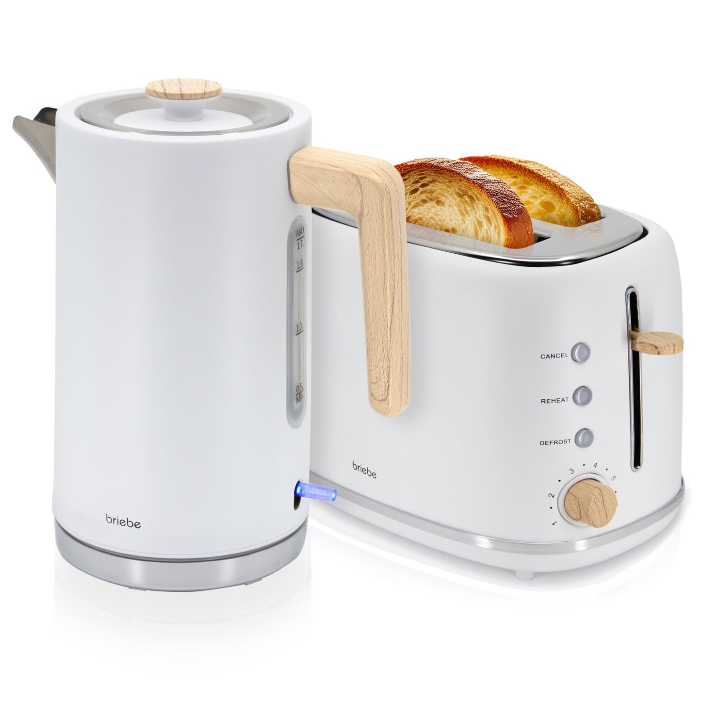 Nordic Wasserkocher-Set, Weiss
