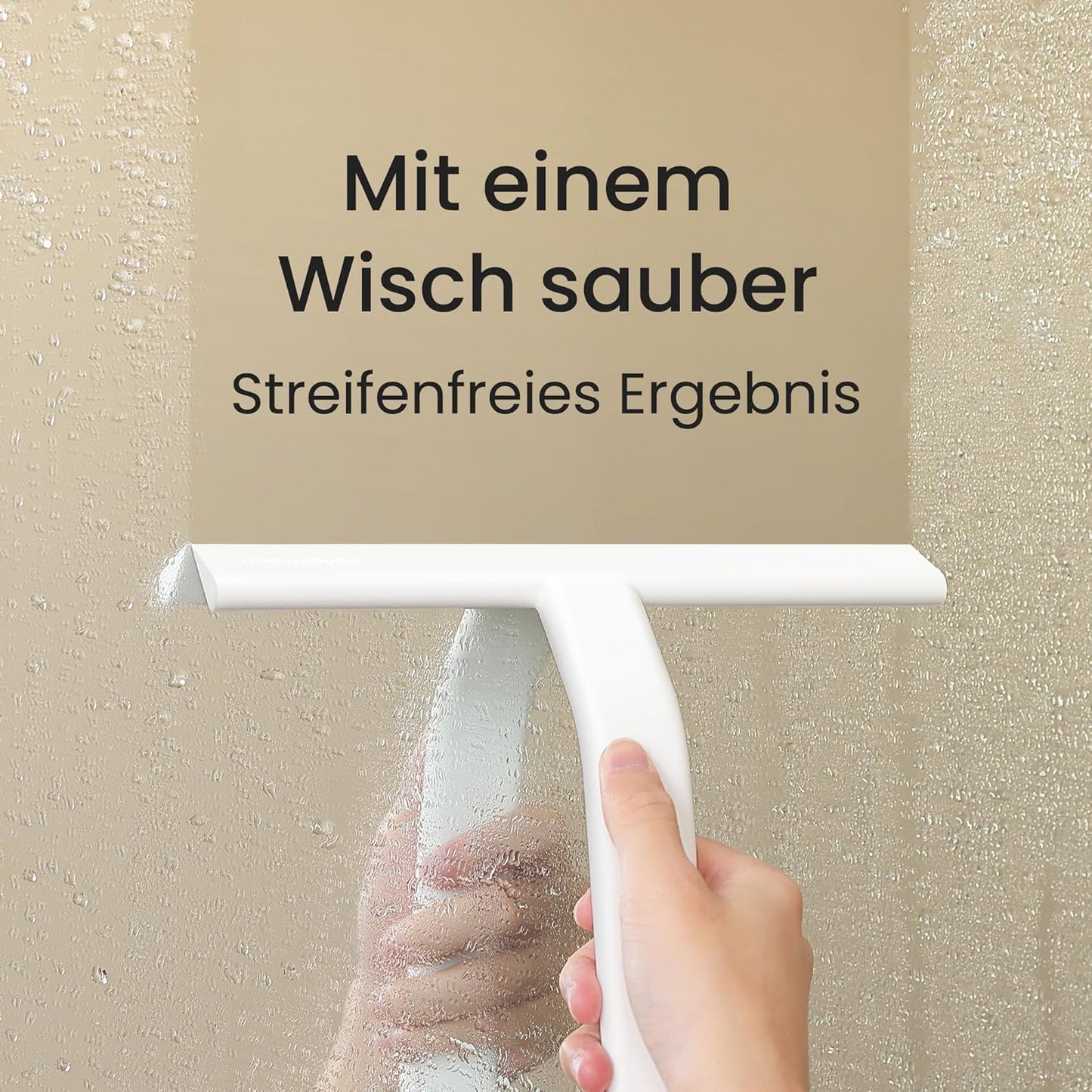 JustHang Duschabzieher, Weiss