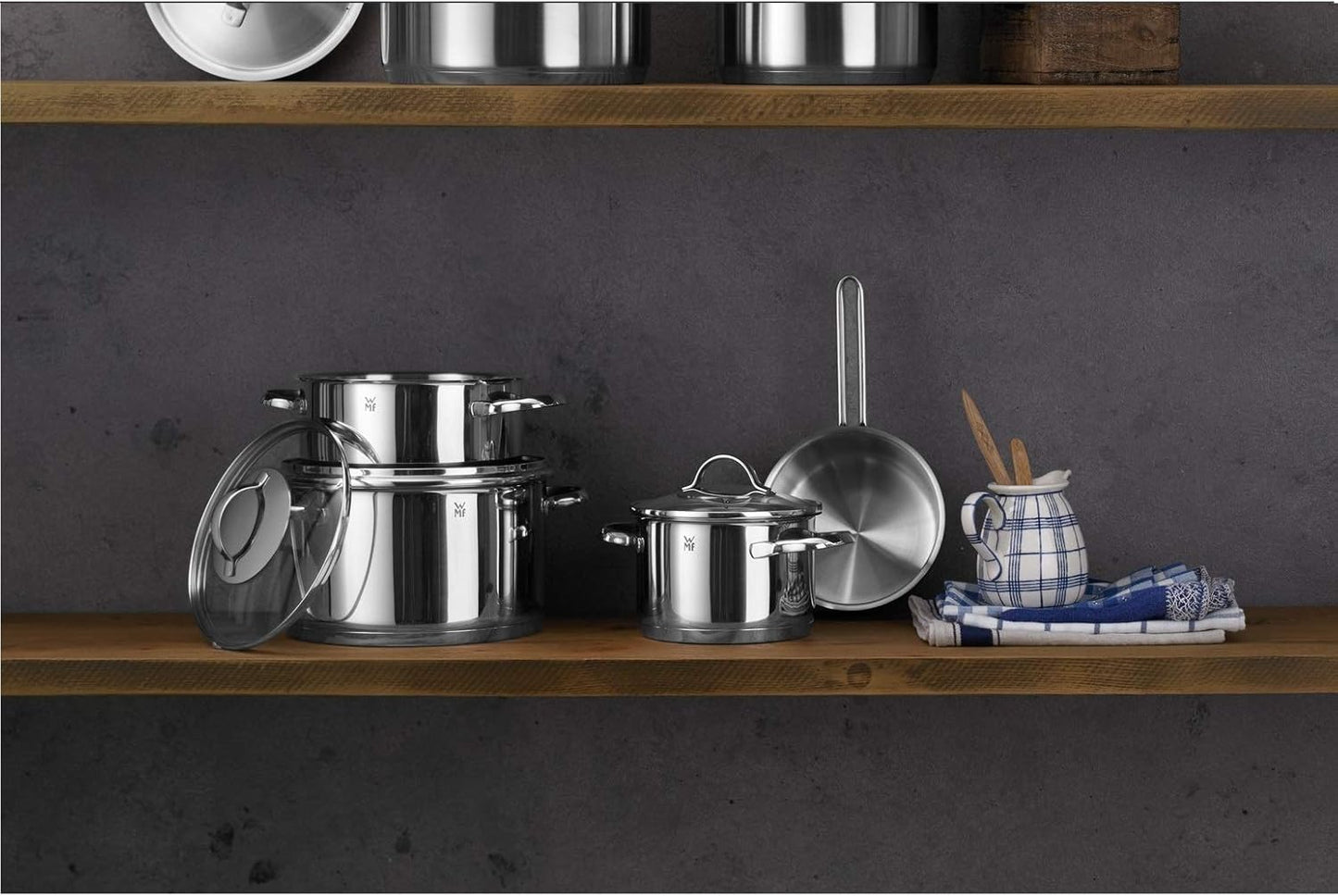 Provence Plus Induktions-Topfset, 4-teilig, Provence Plus Topfset 4-teilig