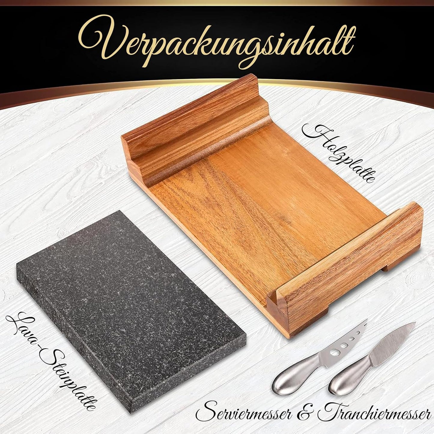 Heisser Lavastein-Steingrill