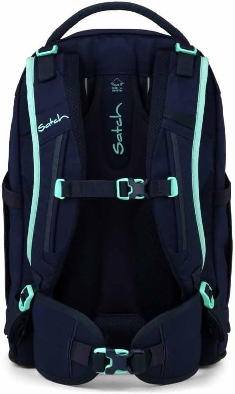Schulrucksack-Set mit Schlamperbox und Sportbeutel, Ocean Mint