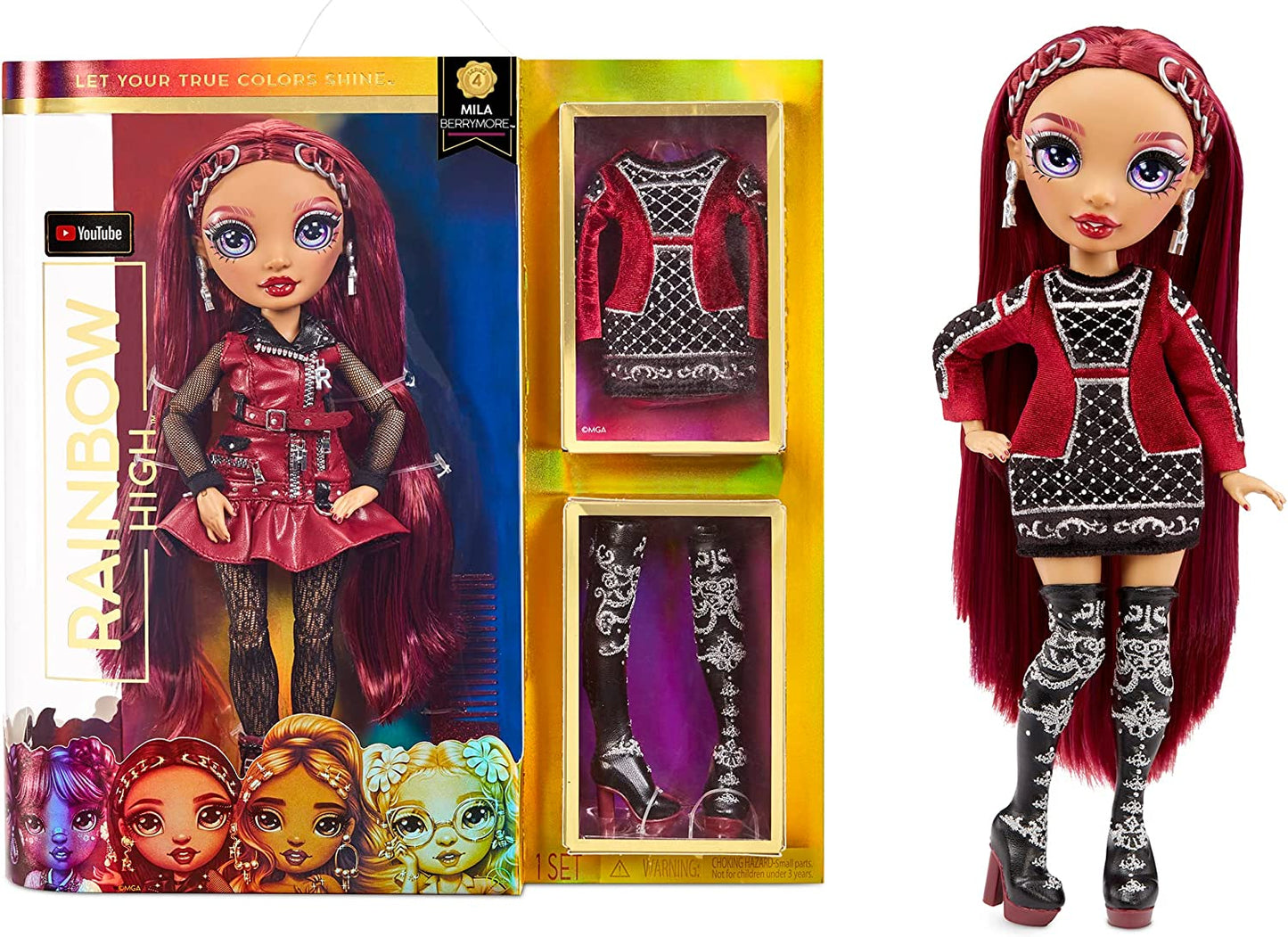 Rainbow High CORE Fashion Doll - Mila Berrymore, Puppe, Mila Berrymore