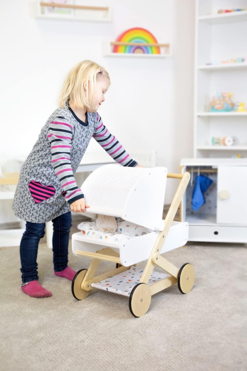 Puppenwagen "Little Button", Puppenwagen Verdeck