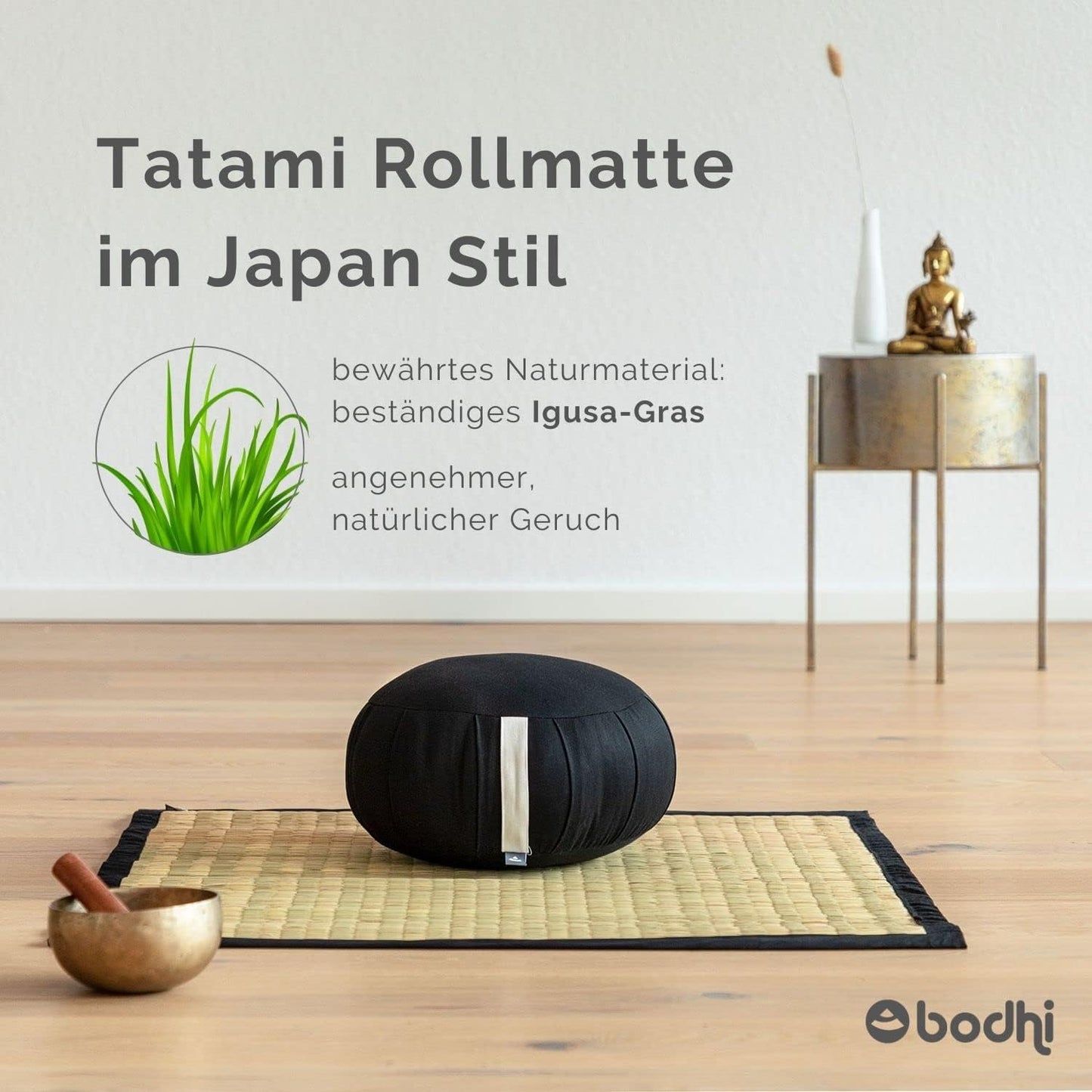 Tatami Rollmatte, 80 x 80 cm