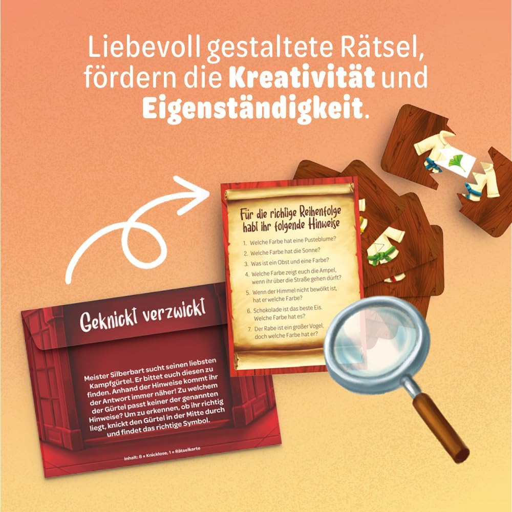 Die Ninjaprüfung - Schnitzeljagd für Kinder