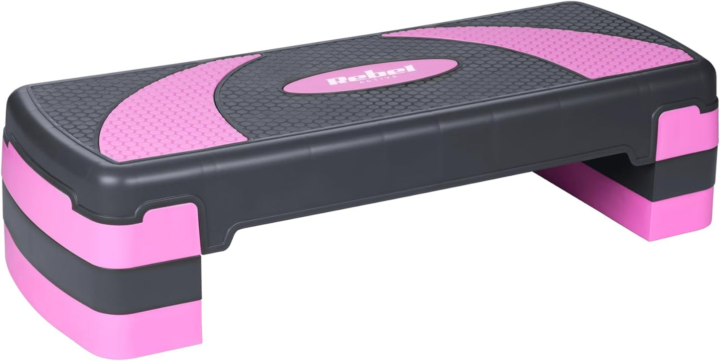 Aerobic-Stepper mit 3-stufiger Erhöhung