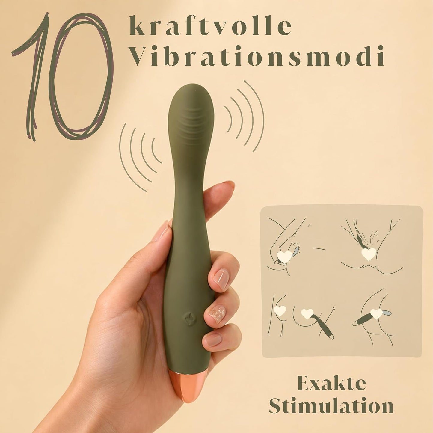 G-Punkt-Vibrator, 10 Modi