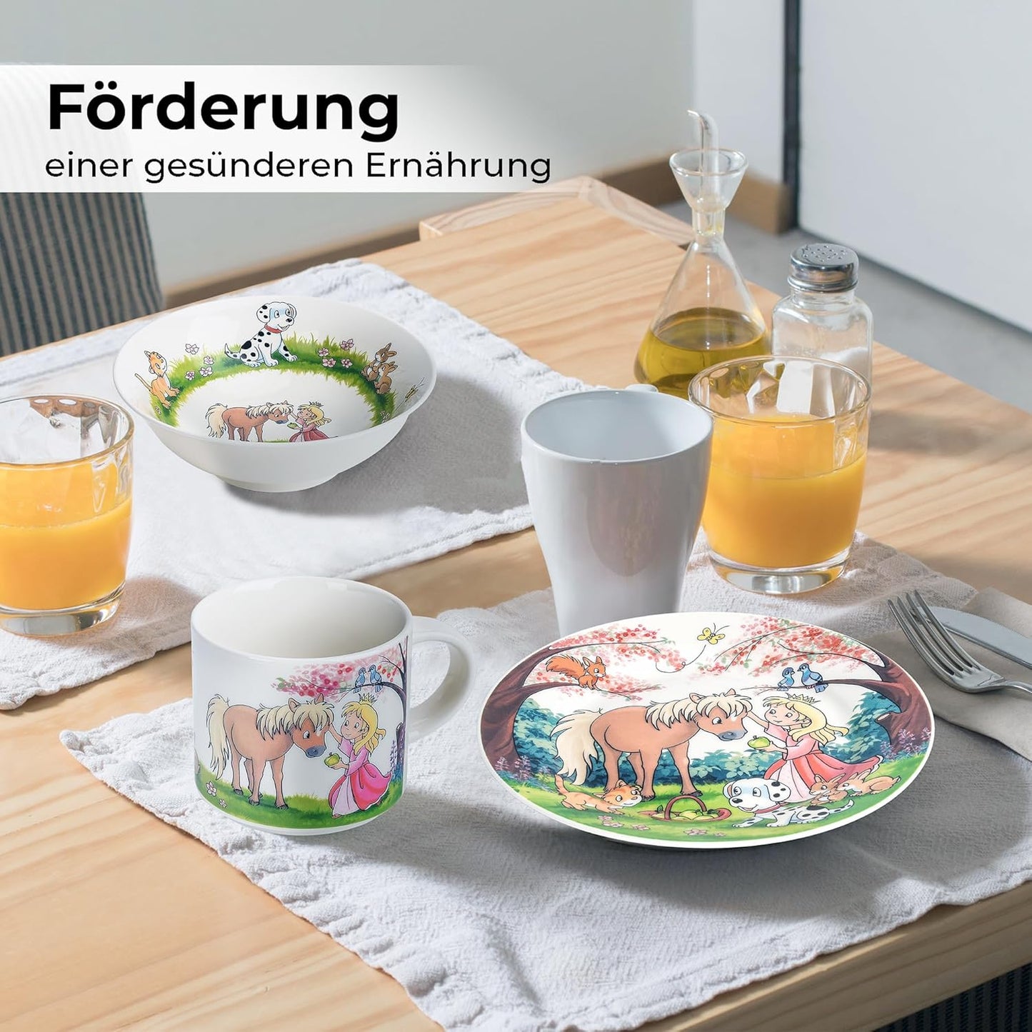 Geschirr-Set Prinzessin, Prinzessin