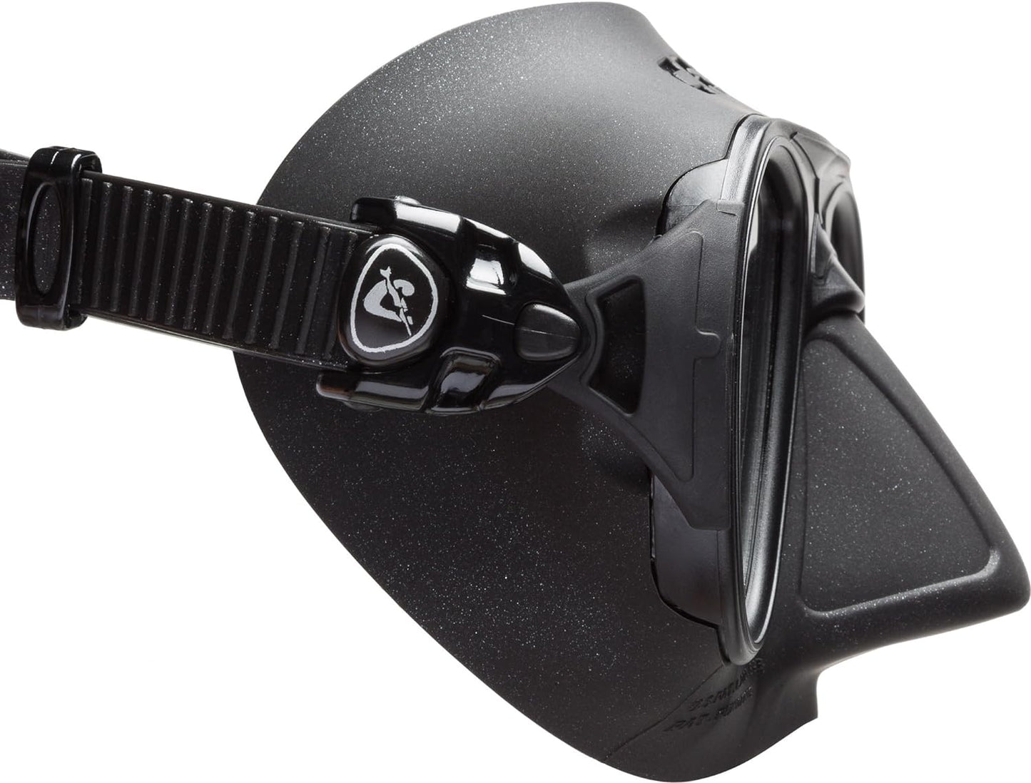 Calibro Tauchmaske, Schwarz/Schwarz