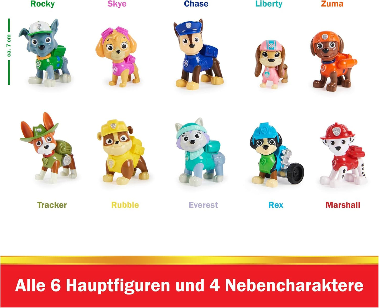 Action Pack Pups Figuren-Set
