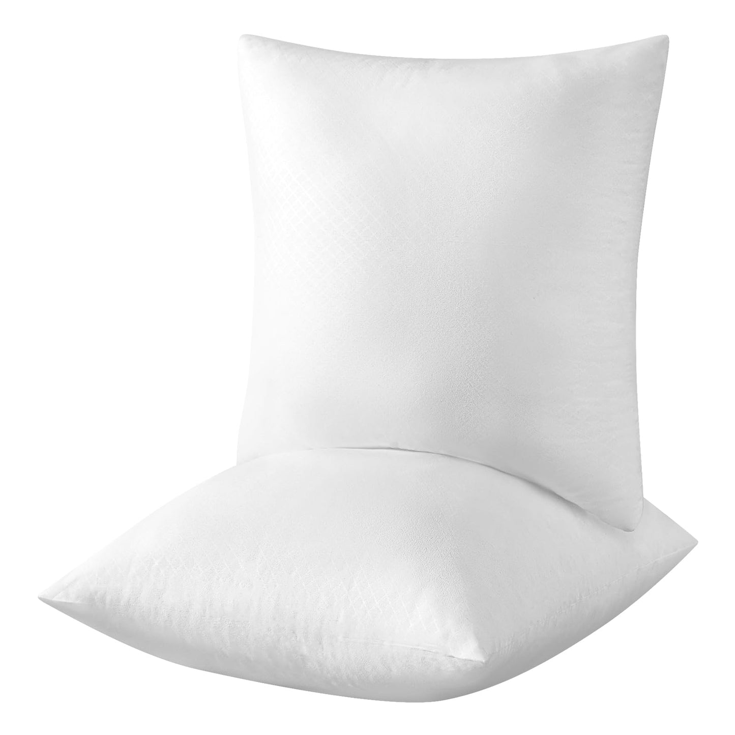 Körperkissen für Seitenschläfer, 50 x 50 cm Weiss (2er Pack)