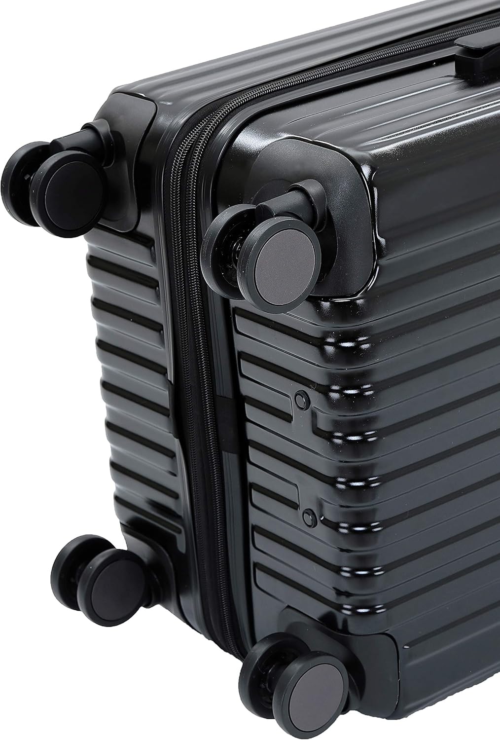 TSA-Schloss Koffer Hardschale Boardcase klein, Schwarz