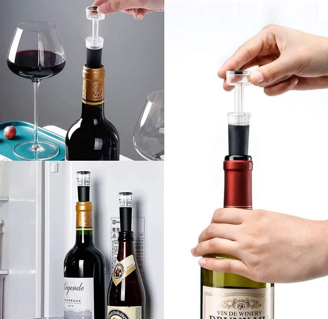 Korkenzieher Weinöffner-Set mit Vakuumpumpe, wine opener set