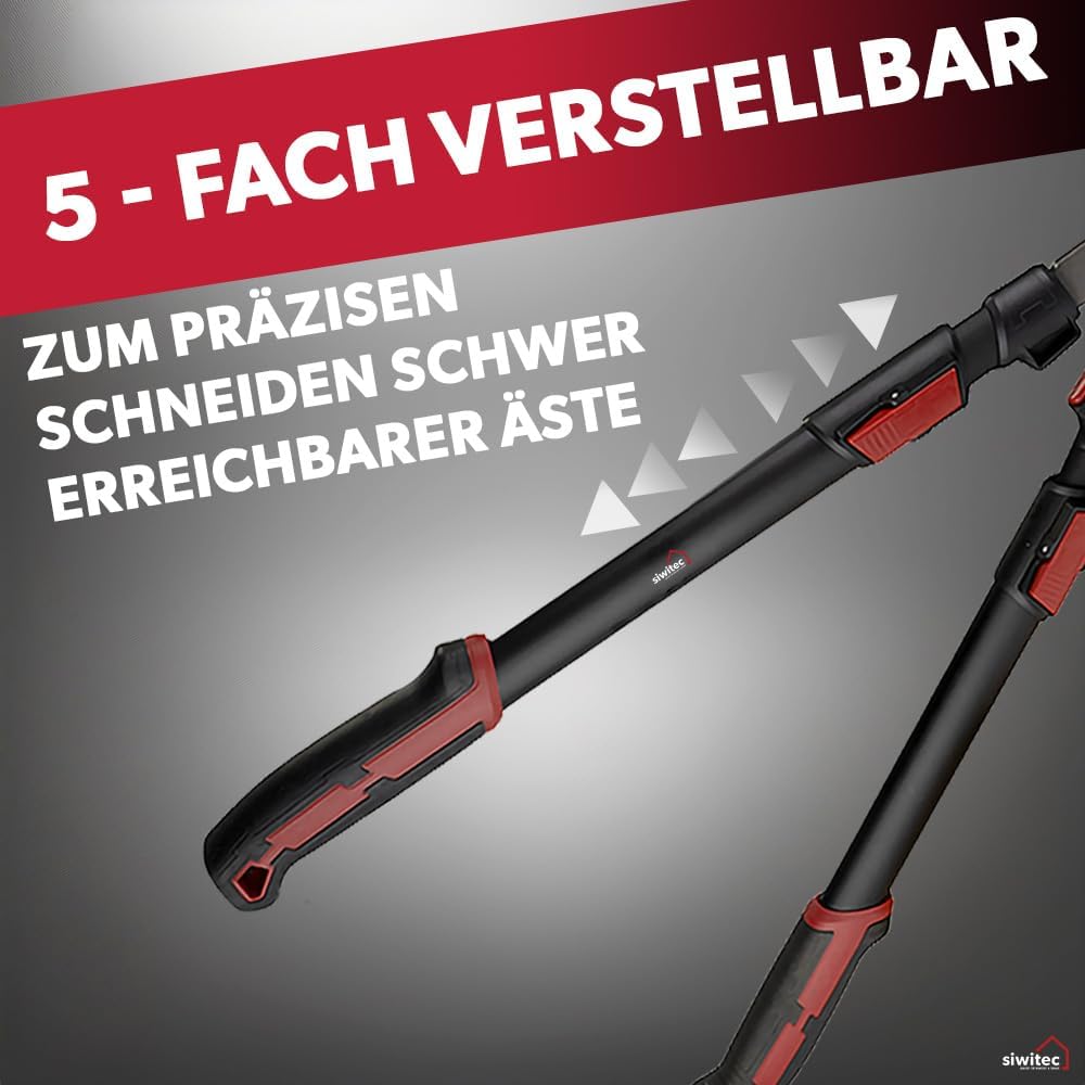 Teleskop Amboss Getriebeastschere SG-23, Teleskop-Amboss-Getriebe-Astschere