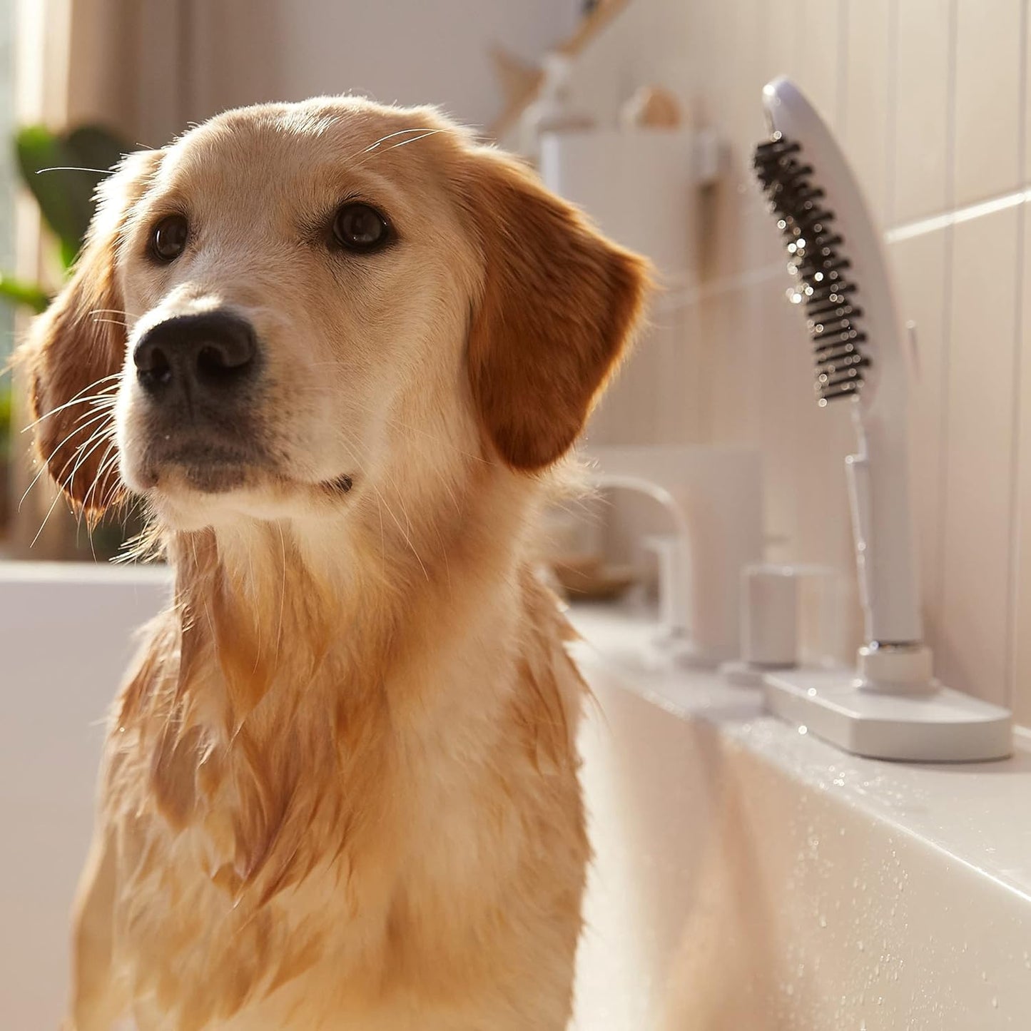DogShower Hundebrause 150 Select, Mattweiss