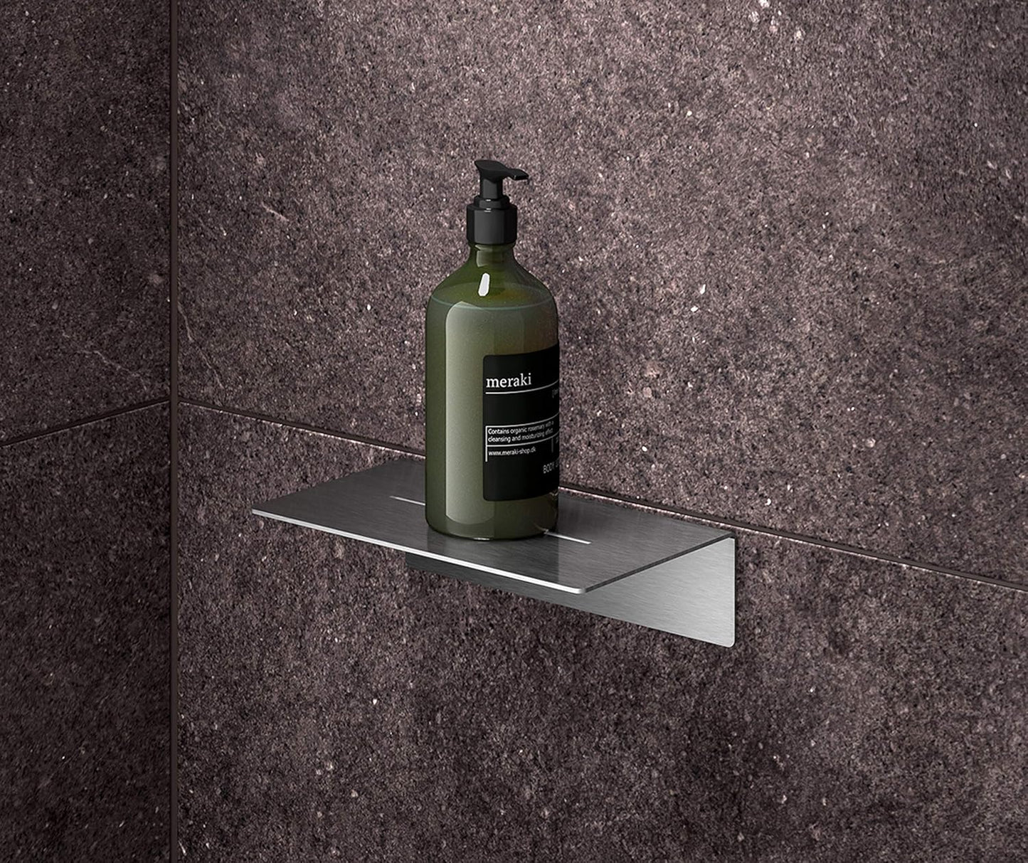 Duschablage, Breite 20 cm, Kleben