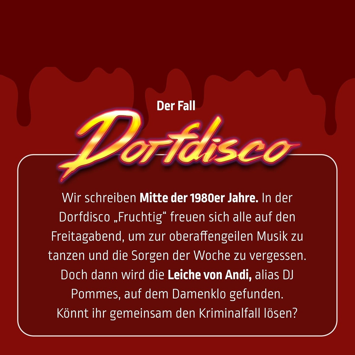 Dorfdisco - Krimidinner