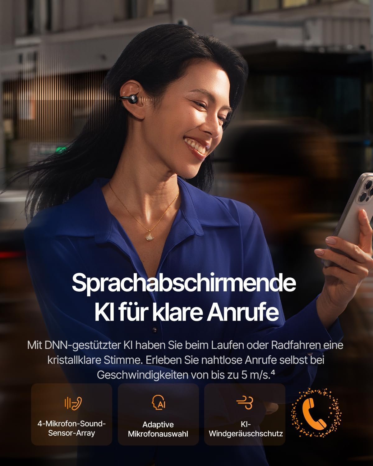 Inspire XC1 Open-ear Kopfhörer, Kosmisches Schwarz