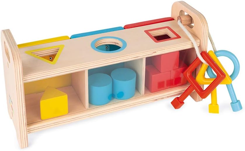 2-in-1 Lernspiel Schlüsselkasten Essentiel
