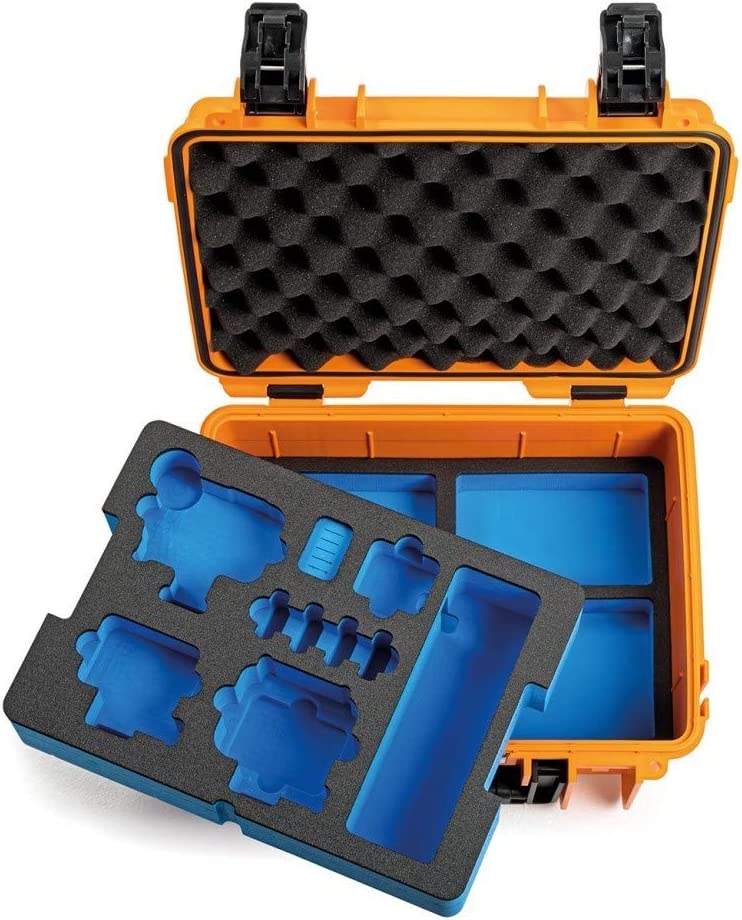 outdoor.case Typ 3000 GoPro9, Koffer, Orange 3x GoPro Hero 9 / 10 / 11 / 12