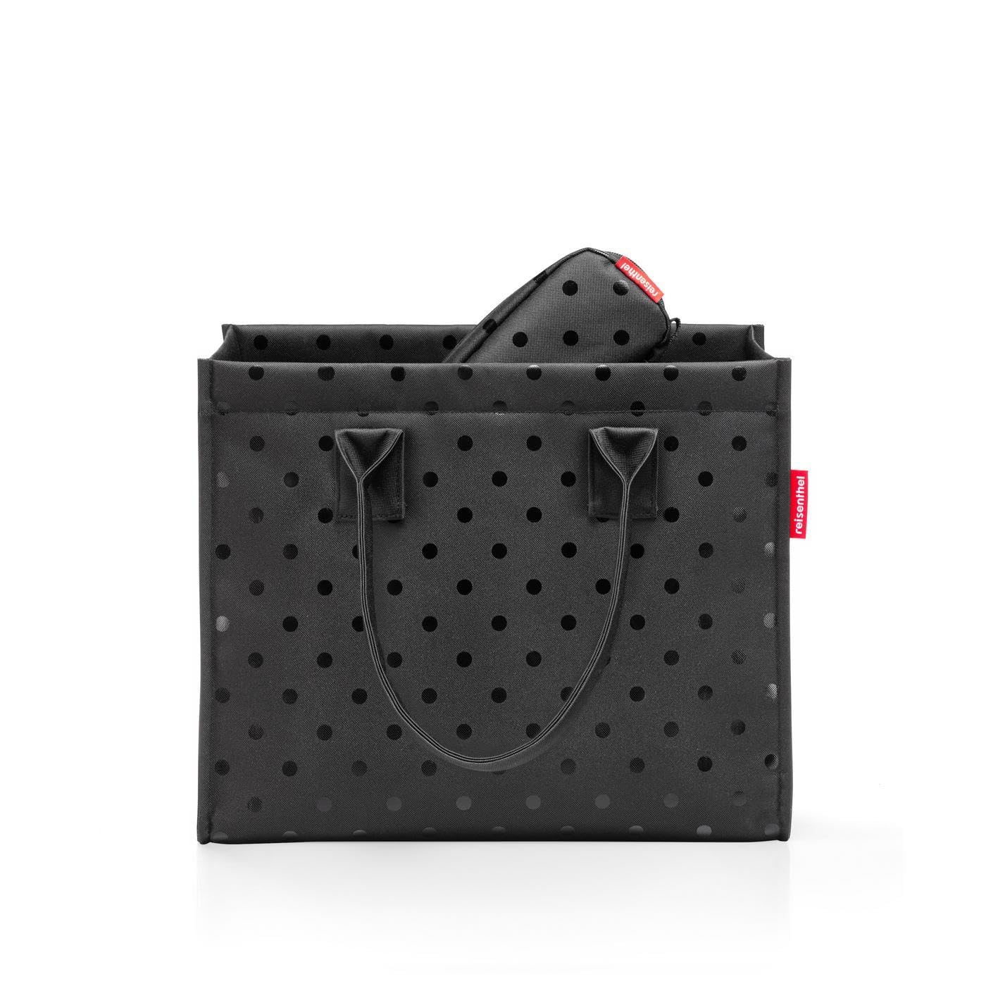 Geschenkset: Shopper & Multicase glossy dots black, Einheitsgröße Glossy Dots Black