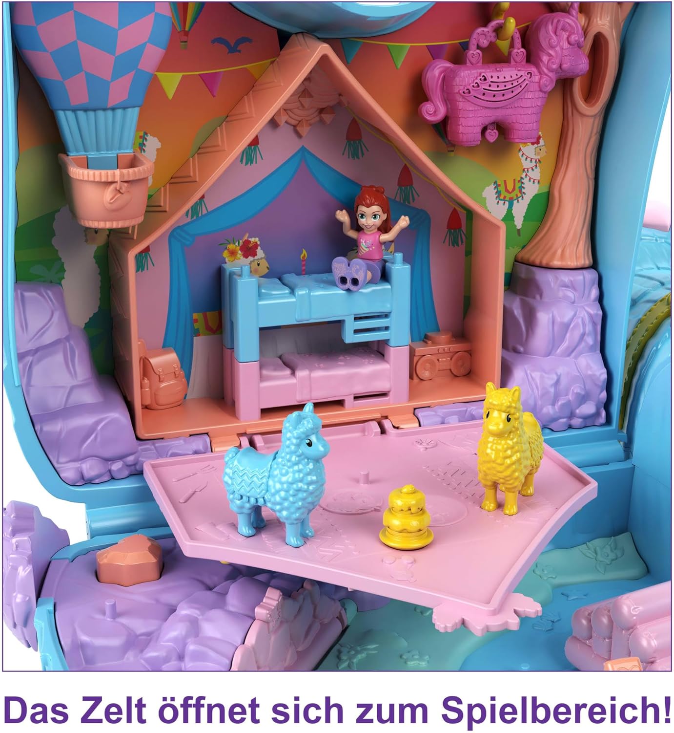 Lama Party Schatulle, Blau