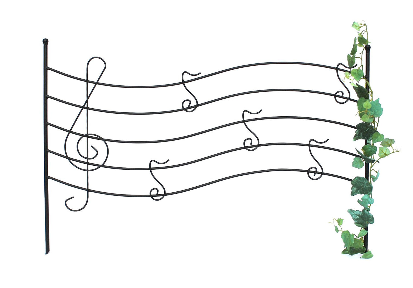 Steckzaun Melody Rankgitter aus Metall 56x80 cm