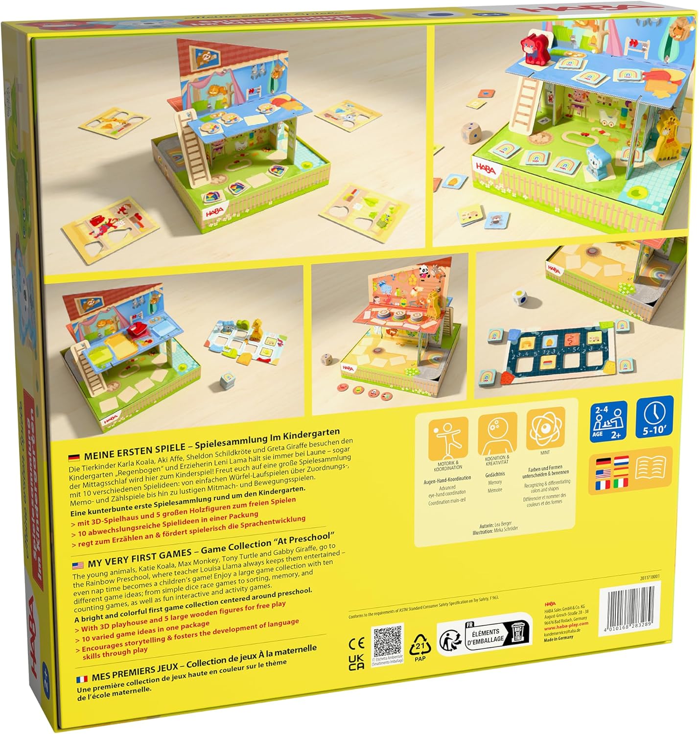Meine ersten Spiele - Spielesammlung Im Kindergarten