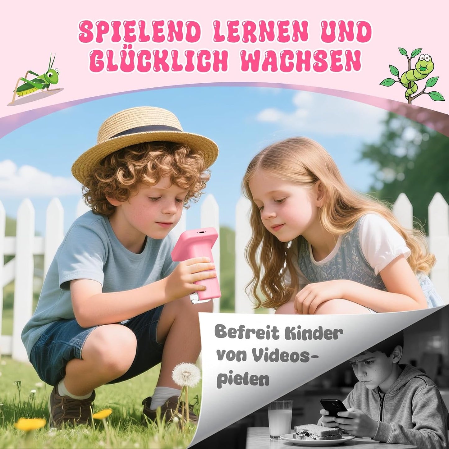 Digitales Kindermikroskop, PINK-2