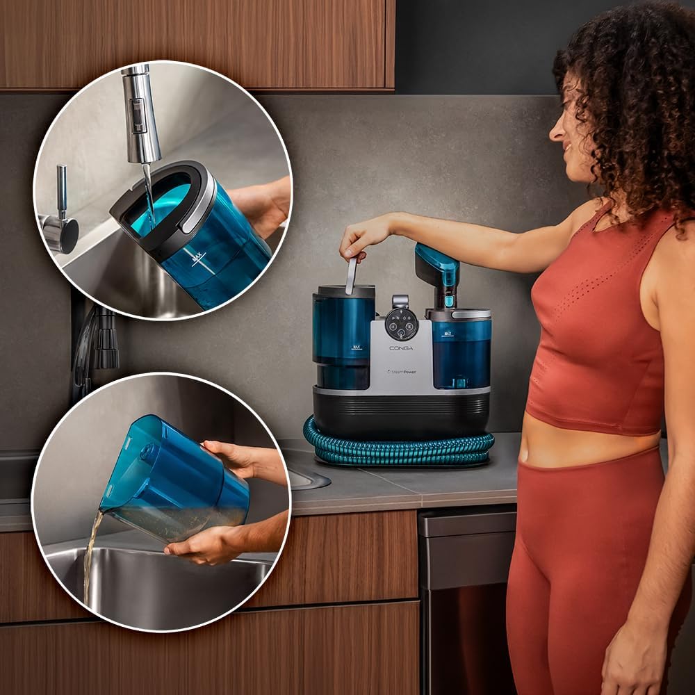3in1 Polster- und Teppichreiniger Conga 7000 Carpet&Spot, 7000 Carpet&Spot Clean Steam XXL