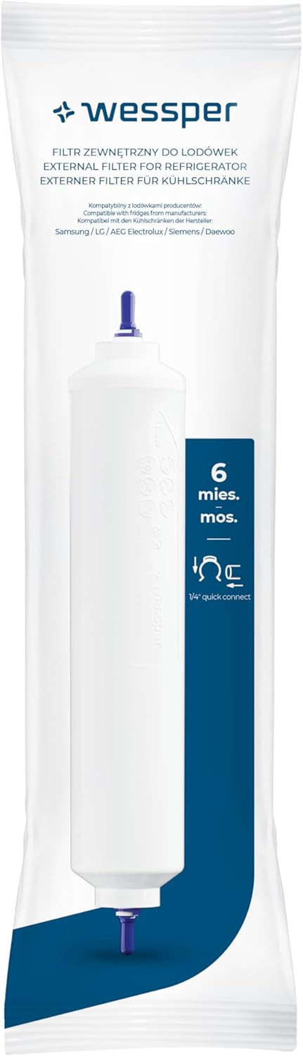3-teiliges Wasserfilter-Set für Kühlschränke, 3 Stück (1er Pack)