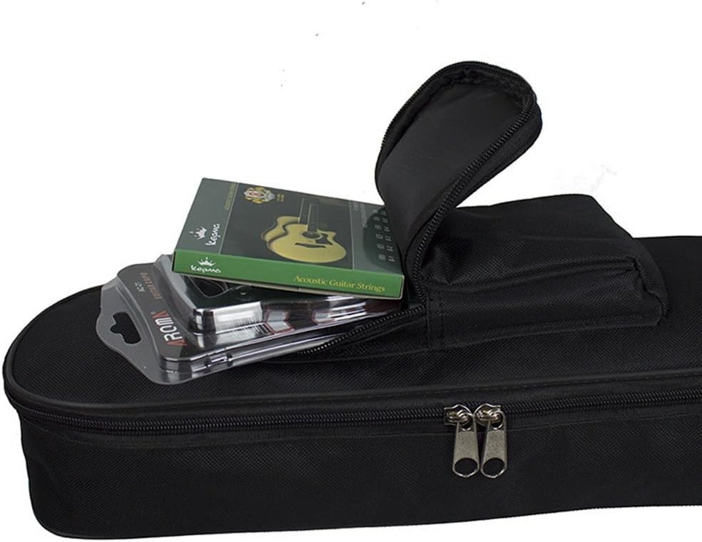 Gitarrentasche mit verstellbarem Schultergurt, Lila