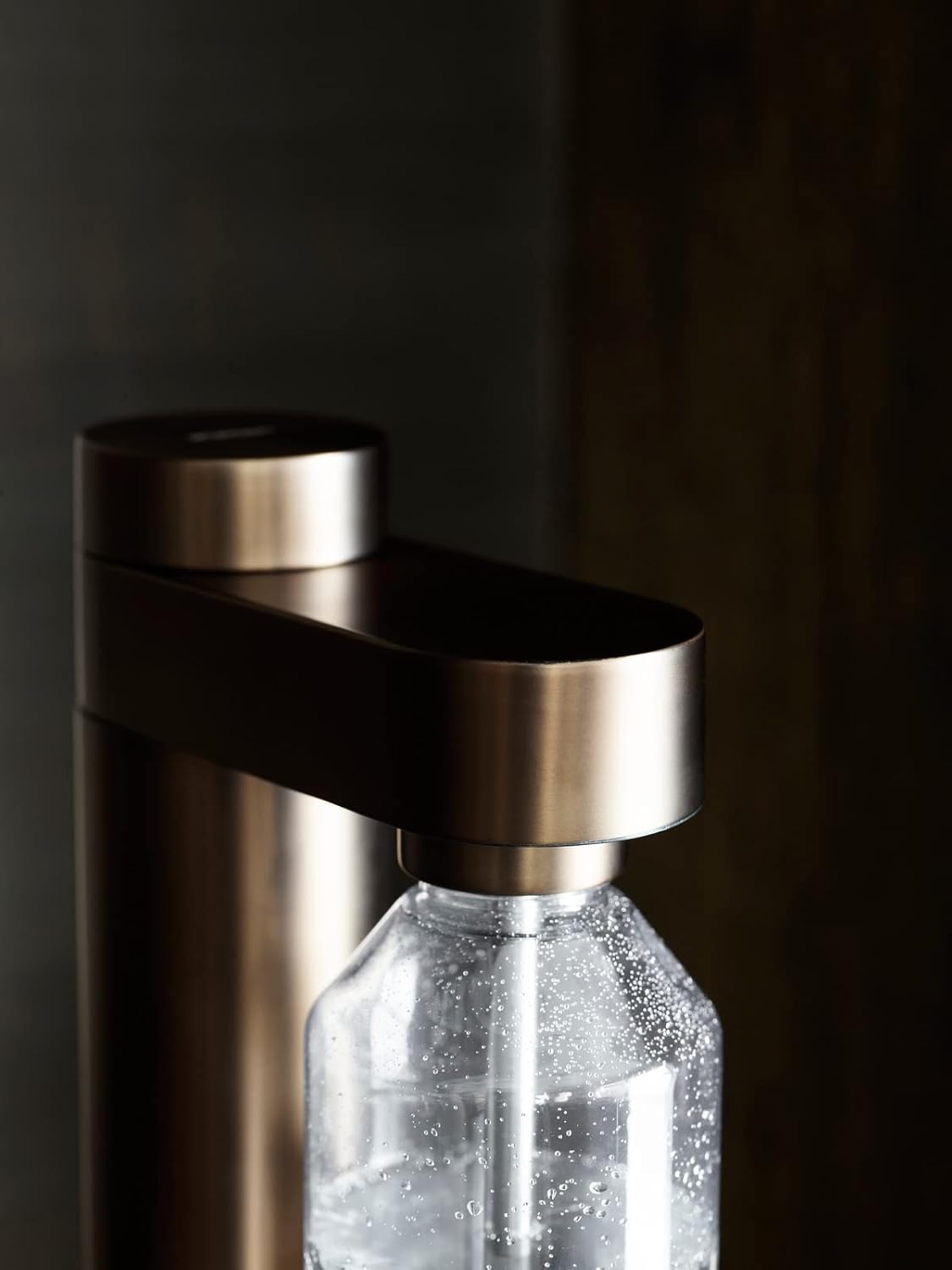 Brus Carbonator Premium Wassersprudler, Dunkelbraun-metallic
