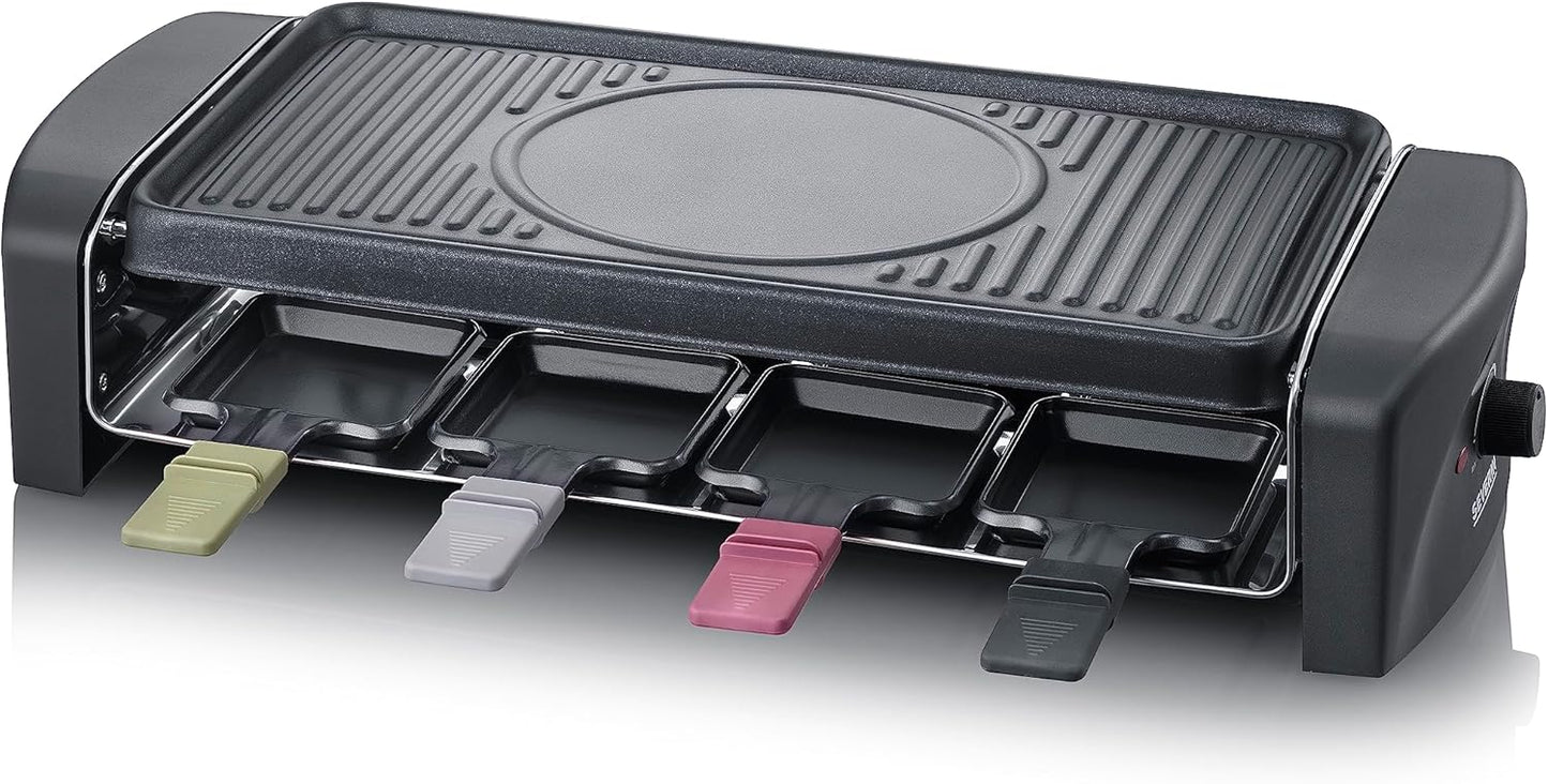 Raclette-Grill für 8 Personen, Auslauf