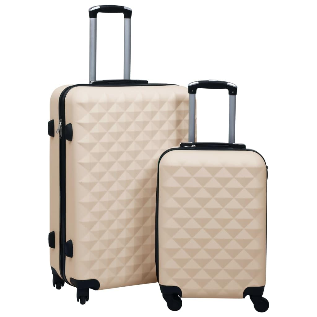 Hartschalen-Trolley Set, Gold