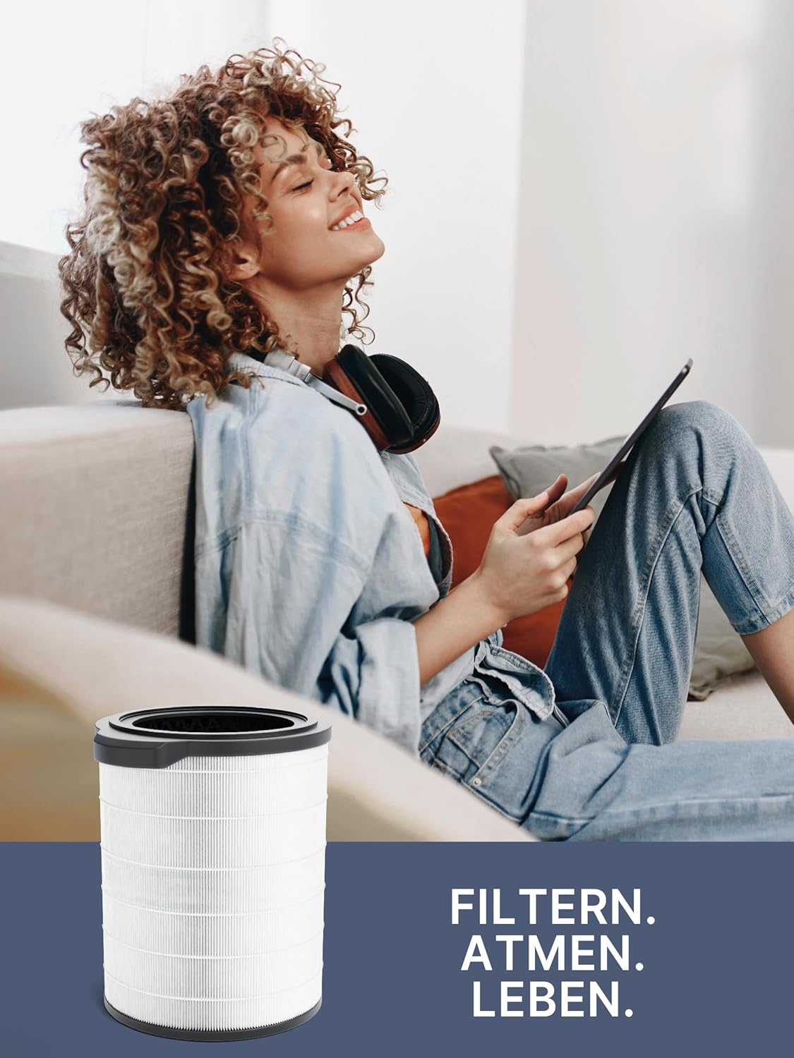 Ersatzfilter für Philips 3000i, 2 Stück Ersatzfilter für 3000i