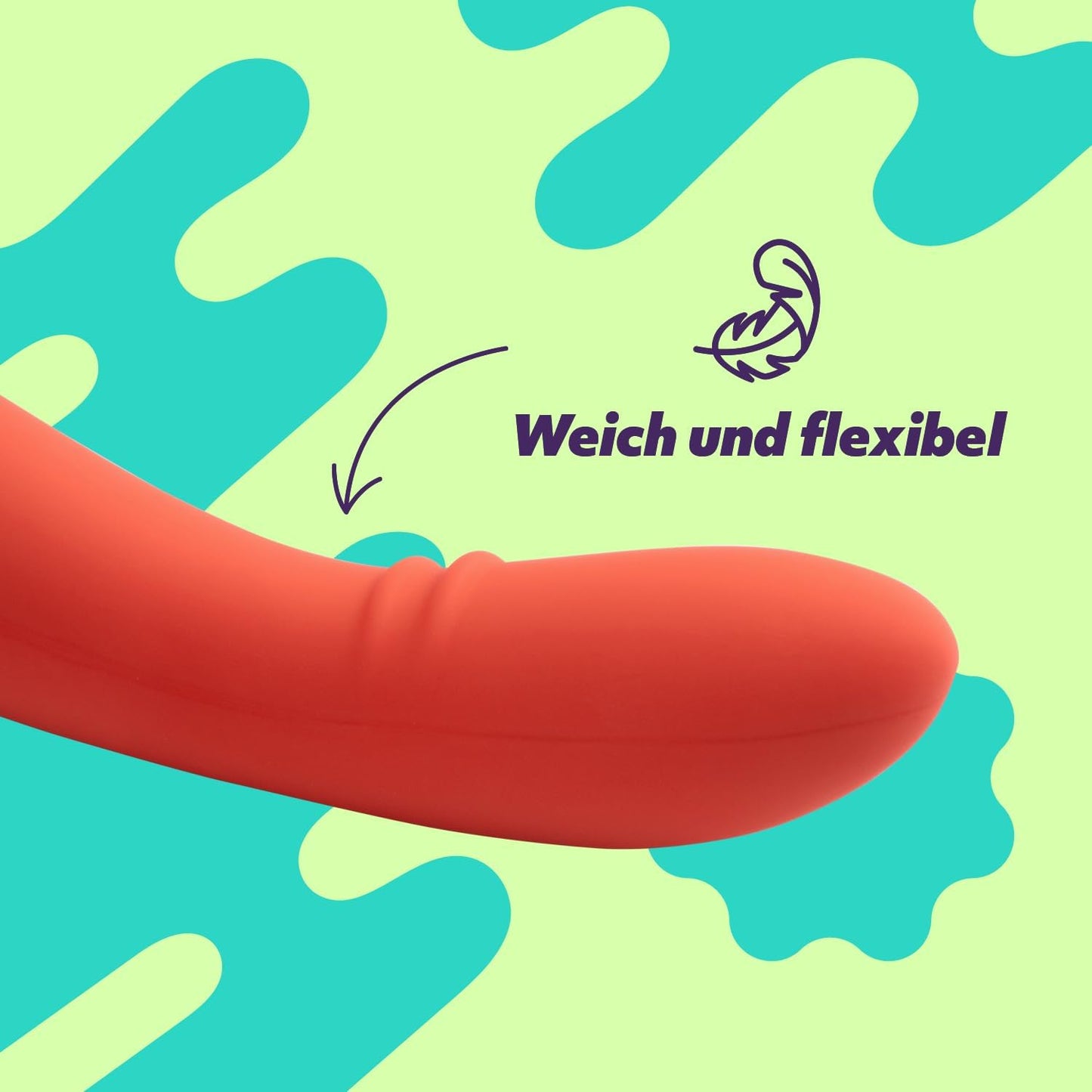G-Punkt-Vibrator Bloom, Rot