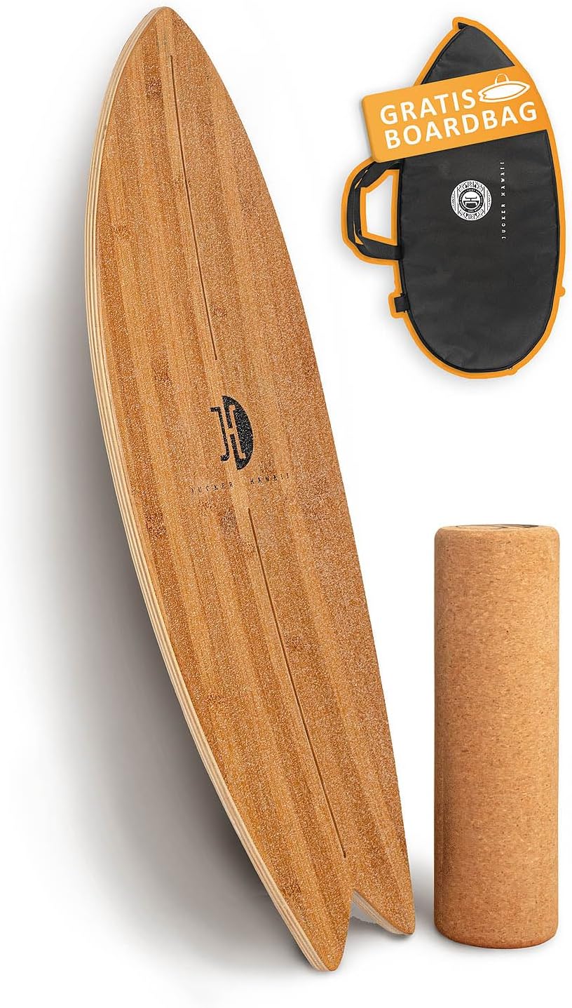 Ocean Rocker - Balance Board, Bambus + Rolle