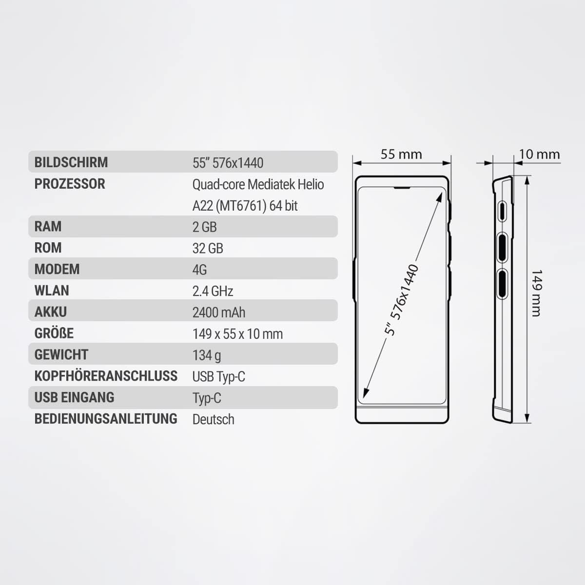 Translator V4 Sprachübersetzer-Gerät (108 Sprachen), Pearl White