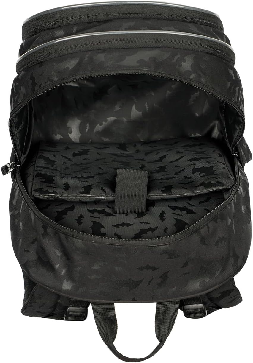 Schulrucksack-Set für Grundschüler (3-teilig), Batman Schwarz