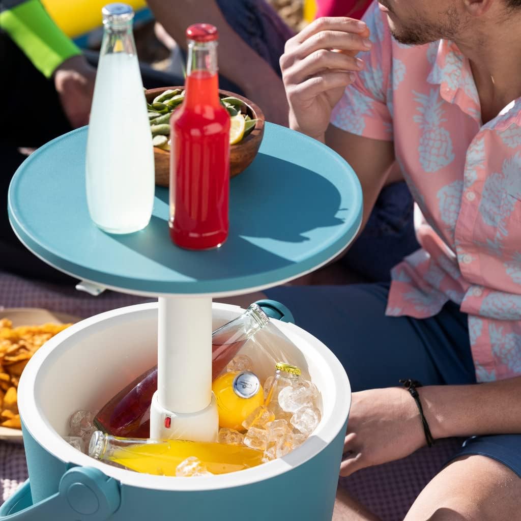 Go Bar - Tragbare Kühlbox mit Tisch, Oder
