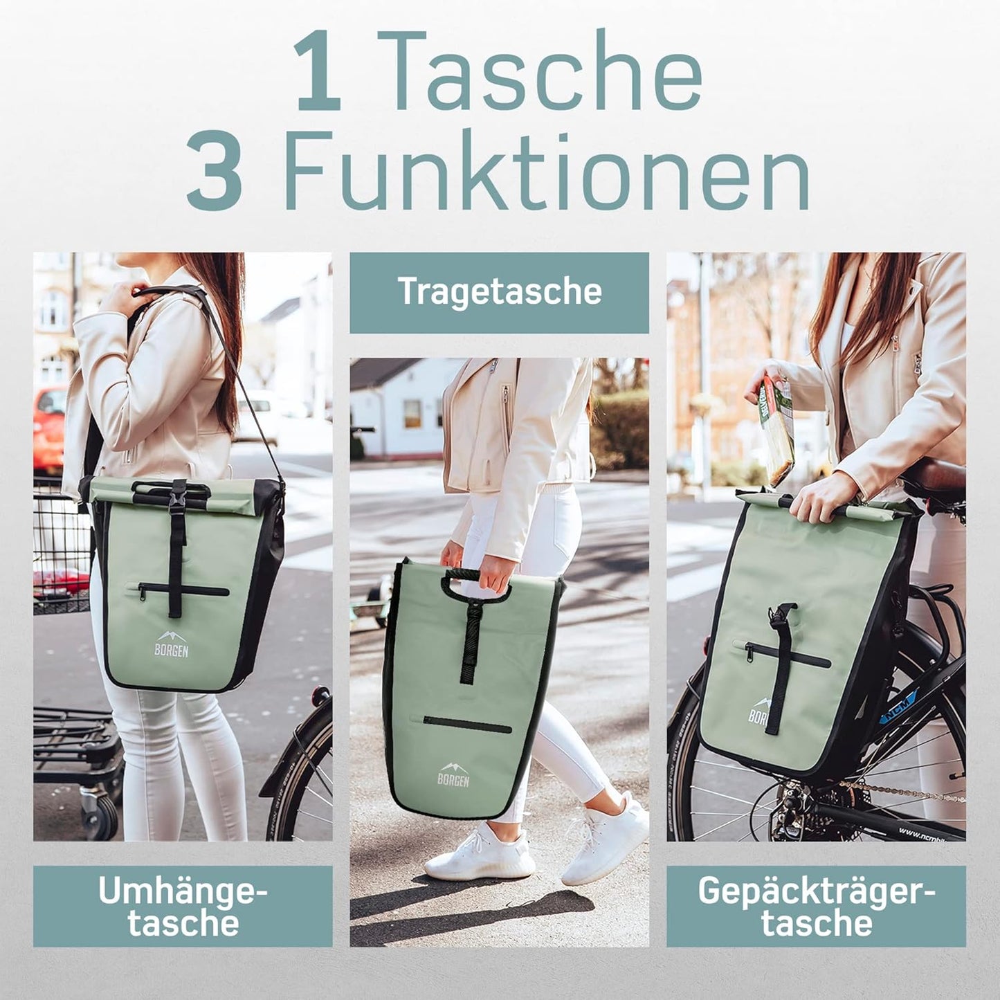 Velo Einkaufstasche, Grün