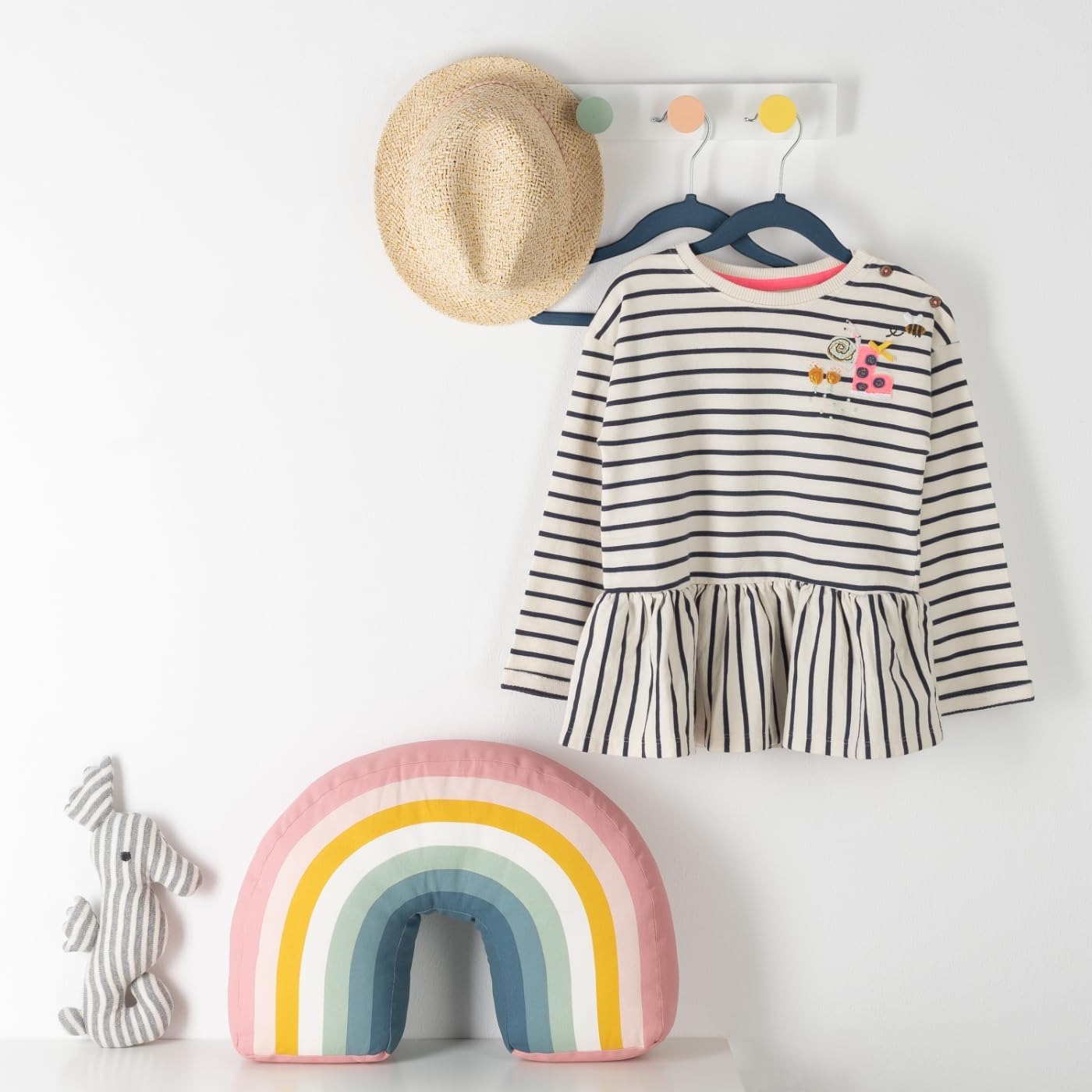 Kinderkleiderbügel Set, 50 Stück Dunkelblau