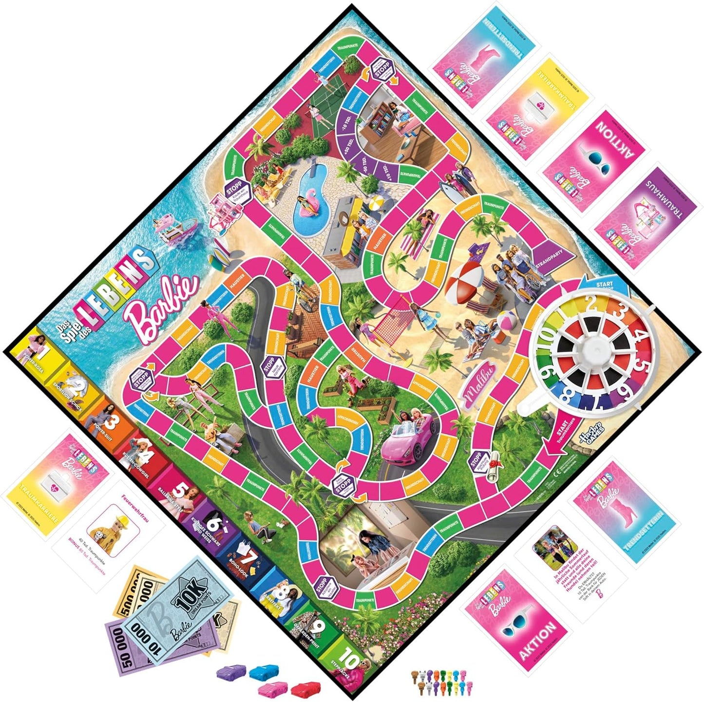 Das Spiel des Lebens: Barbie Edition Brettspiel, Barbie