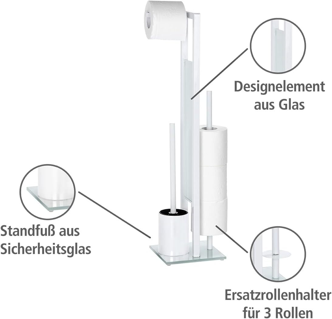 Toilettenpapierhalter Rivalta, Weiß