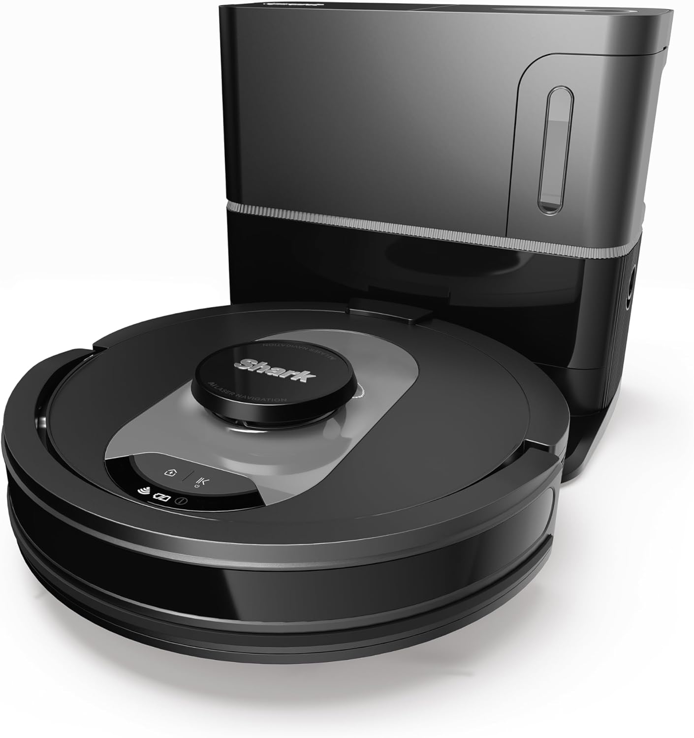 AI 360 Saugroboter mit Selbstentleerung, AI 360, Schwarz