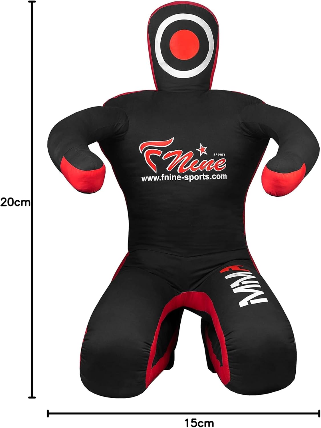 Dummy für Kampfsport-Training, Black Canvas 70"
