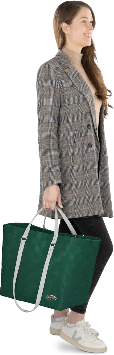 Erweiterbarer Einkaufskorb mit langen und kurzen Griffen (25 L), Classic / Blossom, Einheitsgrösse